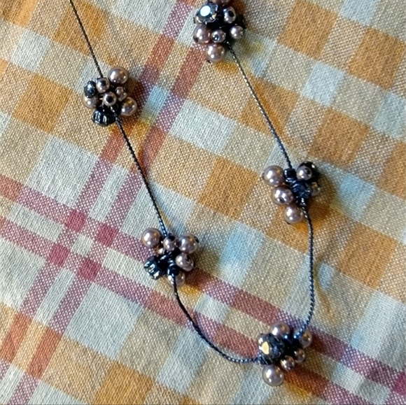 🤎 Black Chain & Multi Beaded Necklace   ▪️NWOT - Picture 5 of 8
